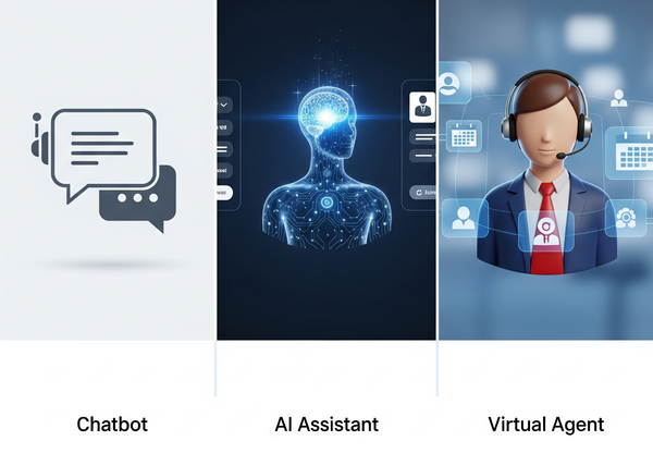 Chatbot, AI Assistant, or Virtual Agent: What’s the Difference?