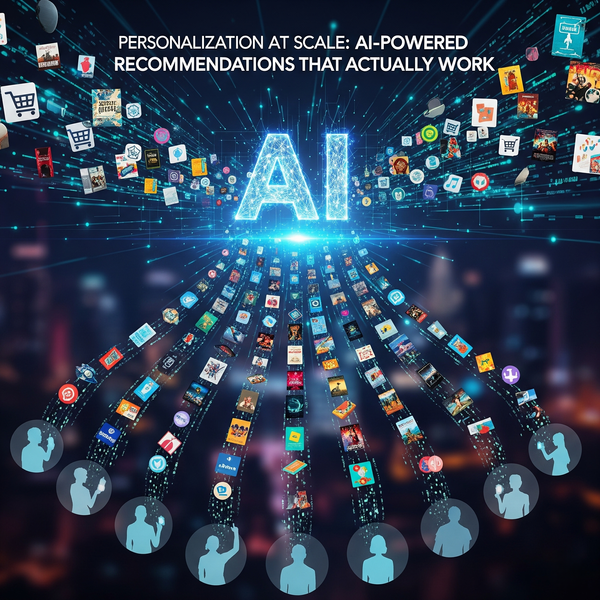 Personalization at Scale: AI-Powered Recommendations that Actually Work